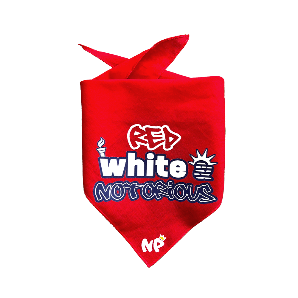 Red, White & Notorious Bandana