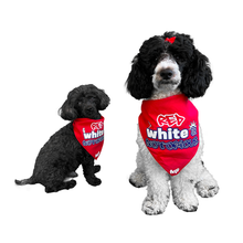 Load image into Gallery viewer, Red, White &amp; Notorious Bandana
